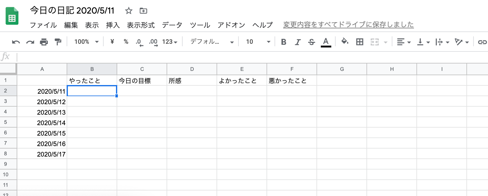 Googleツールを使って日記を書く Googleカレンダーはリマインダーもあって三日坊主対策にもなる 困パソ 困ったときのパソコンチュートリアル スプレッド シートの使い方 ツールまとめ